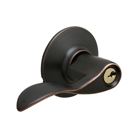 Schlage Schlage Accent Aged Bronze Entry Door Knob 1-3/4 in. F51VACC716